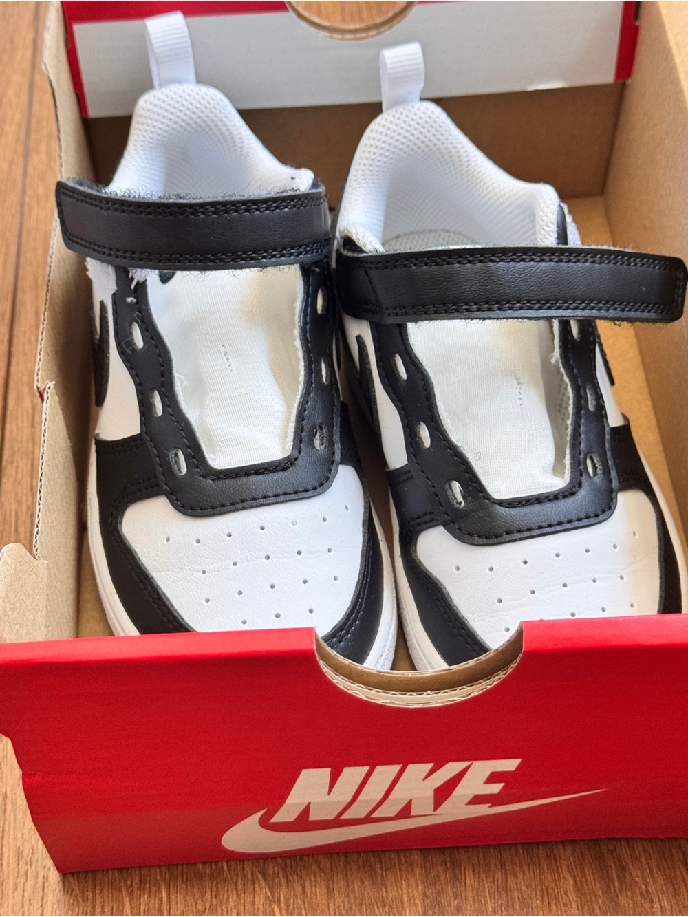 New Nike Court Borough Low Recraft Kids/Toddler Sneakers 10C - Picture 1 of 7
